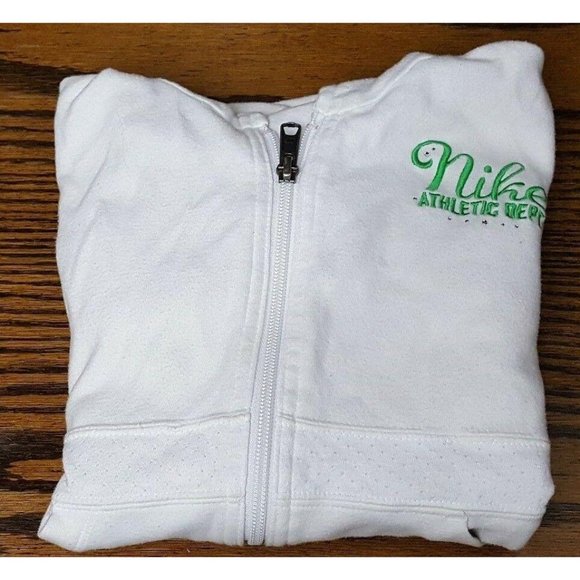Nike Athletic Dept Hoodie Size M 10-12 Short Sleev - Picture 5 of 6